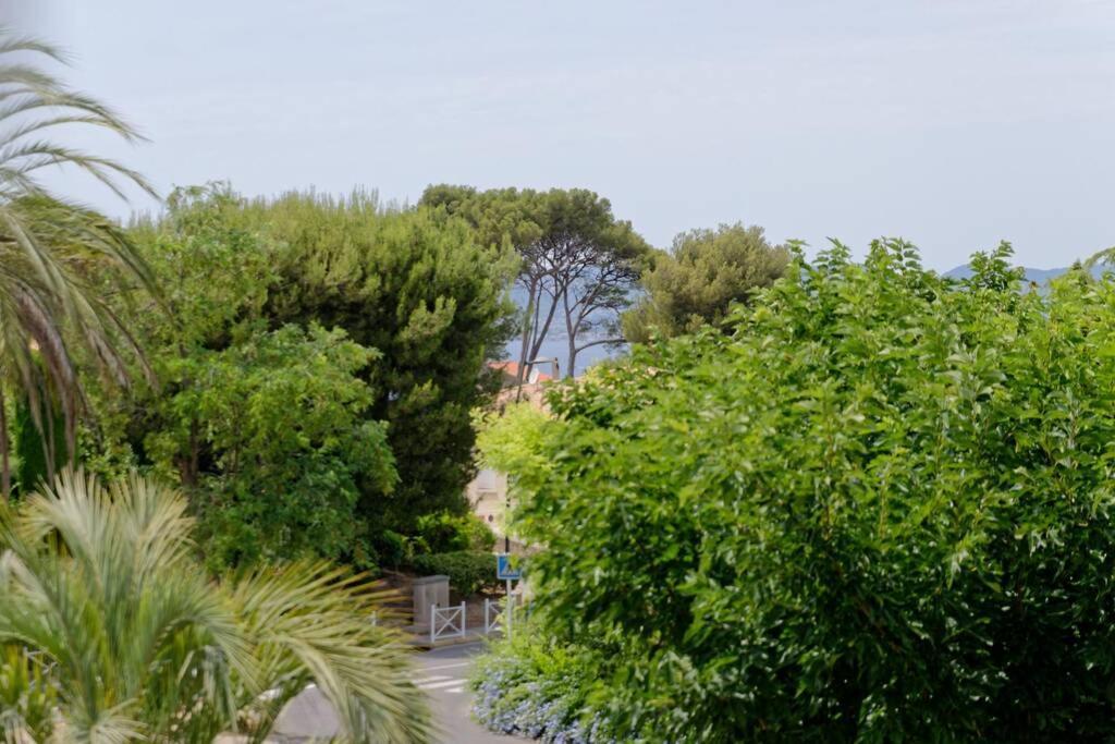St-Cyr - Studio Avec Balcon, Vue Mer Et Proche Plage Lägenhet Saint-Cyr-sur-Mer Exteriör bild
